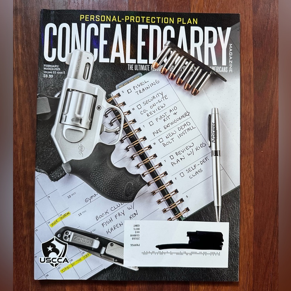 USCCA Concealed Carry Magazine - February/March 2025
